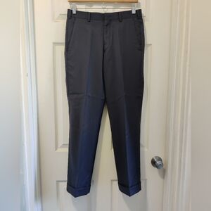 Paul Stuart Men's Size 30 Grey/Blue Dress Pants